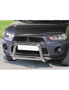 Bull Bar protezione anteriore inox 60mm Mitsubishi Outlander 2010 2012