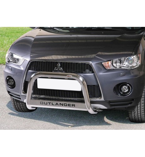 Bull Bar protezione anteriore inox 60mm Mitsubishi Outlander 2010-2012