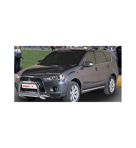Bull Bar protezione anteriore inox 60mm Mitsubishi Outlander 2010-2012