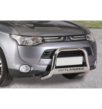 Bull Bar protezione anteriore inox 60mm Mitsubishi Outlander 2013-2014