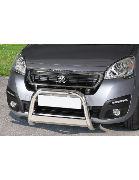 Bull Bar protezione anteriore inox 60mm Peugeot Partner dal 2016