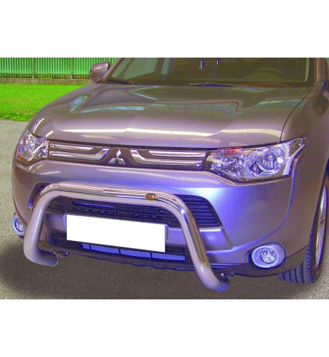 Bull Bar protezione anteriore inox 70mm Mitsubishi Outlander 2013-2014