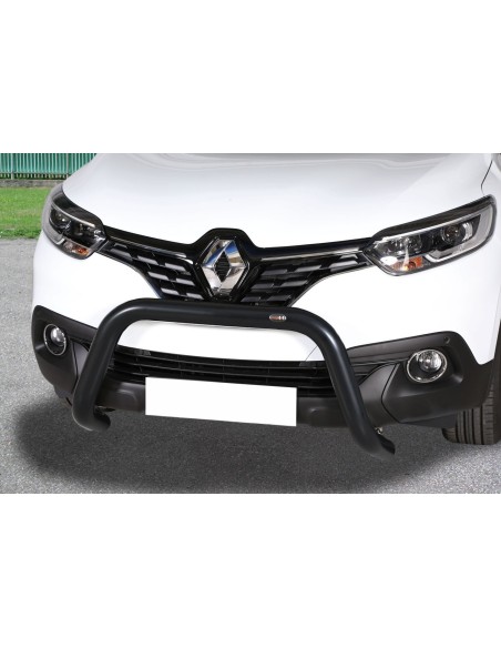 Bull Bar protezione anteriore inox 70mm NERO Renault Kadjar dal 2015
