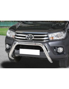 Bull Bar protezione anteriore inox 70mm Toyota Hilux Revo 2016 2020