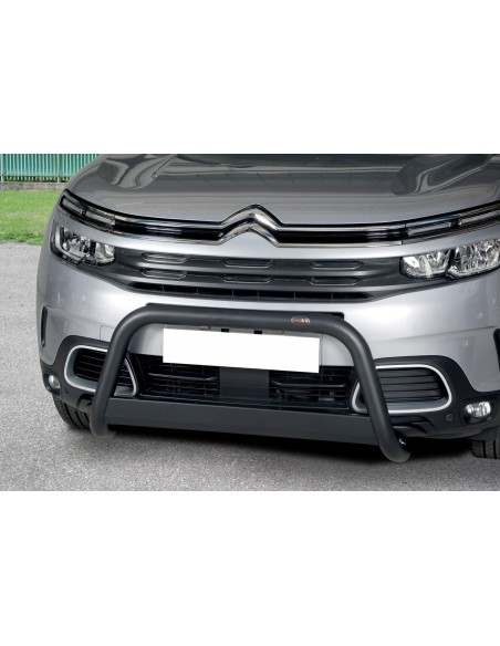 Bull Bar protezione anteriore inox black 60mm Citroen C5 Aircross dal 2019
