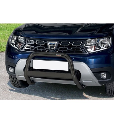 Bull Bar protezione anteriore inox black 60mm Dacia Duster 2018 2020