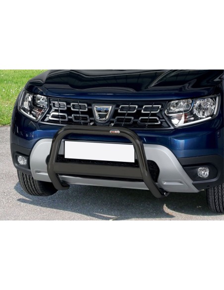 Bull Bar protezione anteriore inox black 60mm Dacia Duster 2018 2020