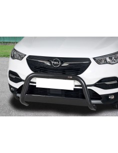 Bull Bar protezione anteriore inox black 60mm Opel Grandland X dal 2017