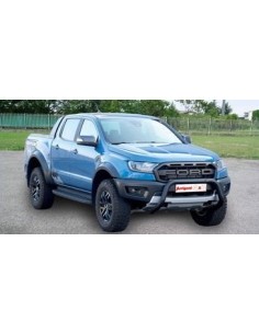 Bull Bar protezione anteriore inox BLACK 70mm Ford Ranger Raptor dal 2019 2