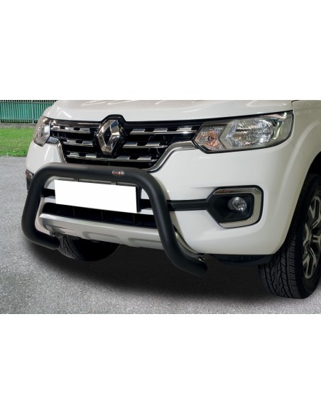 Bull Bar protezione anteriore inox black 70mm Renault Alaskan dal 2018