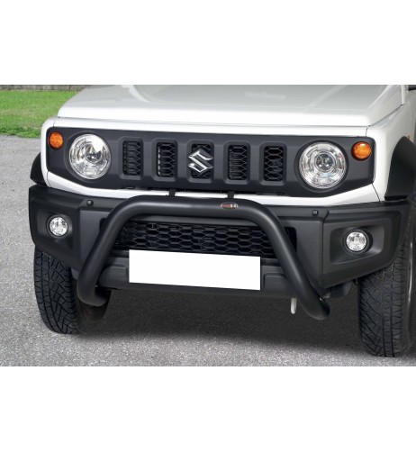 Bull Bar protezione anteriore inox black 70mm Suzuki Jimny dal 2018