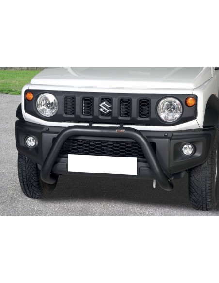 Bull Bar protezione anteriore inox black 70mm Suzuki Jimny dal 2018