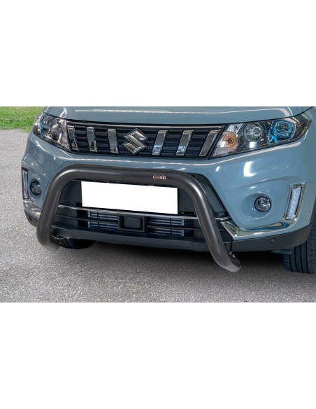 Bull Bar protezione anteriore inox black 70mm Suzuki Vitara dal 2019