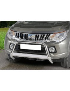 Bull Bar protezione anteriore inox c traversa Mitsubishi L200 MY16 2015 201