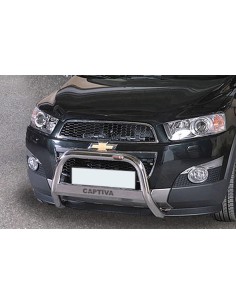 Bull Bar protezione anteriore inox lucido 60mm Chevrolet Captiva 2011 2018