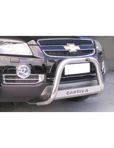 Bull Bar protezione anteriore inox lucido 60mm Chevrolet Captiva 2006 2010