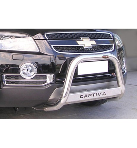 Bull Bar protezione anteriore inox lucido 60mm Chevrolet Captiva 2006-2010