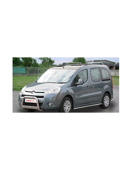 Bull Bar protezione anteriore inox lucido 60mm Citroen Berlingo 2008 2014