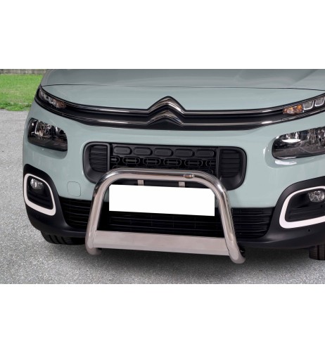 Bull Bar protezione anteriore inox lucido 60mm Citroen Berlingo dal 2018