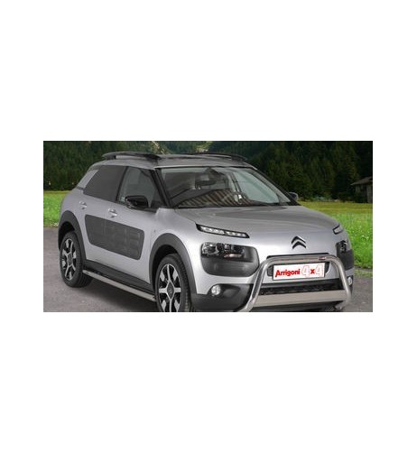 Bull Bar protezione anteriore inox lucido 60mm Citroen Cactus dal 2015