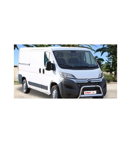 Bull Bar protezione anteriore inox lucido 60mm Citroen Jumper dal 2014