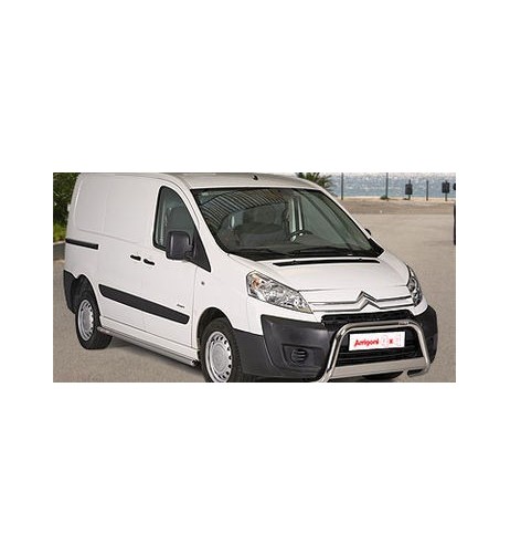 Bull Bar protezione anteriore inox lucido 60mm Citroen Jumpy SWB/LWB 2006-2015