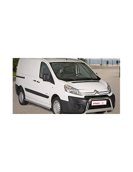 Bull Bar protezione anteriore inox lucido 60mm Citroen Jumpy SWB LWB 2006 2