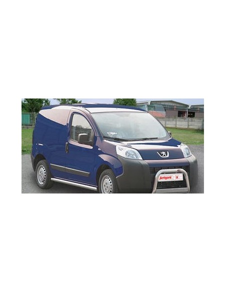 Bull Bar protezione anteriore inox lucido 60mm Citroen Nemo dal 2007