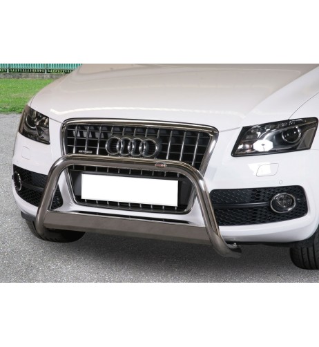 Bull Bar protezione anteriore inox lucido 60mm con traversa Audi Q5 2008-2015