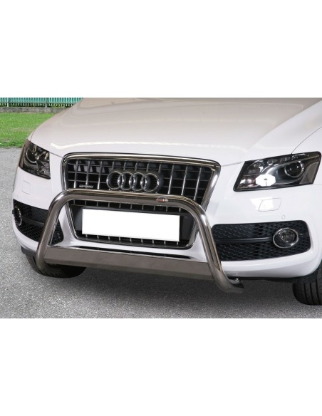 Bull Bar protezione anteriore inox lucido 60mm con traversa Audi Q5 2008 20
