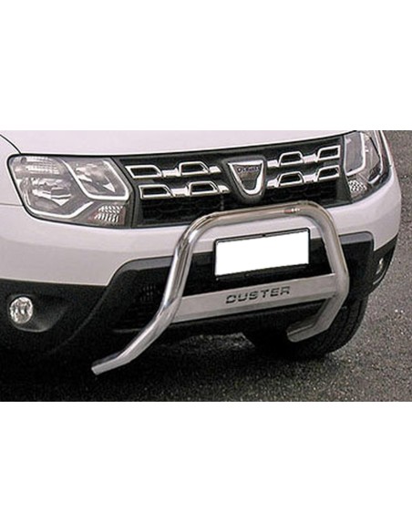 Bull Bar protezione anteriore inox lucido 60mm Dacia Duster 2010 2017