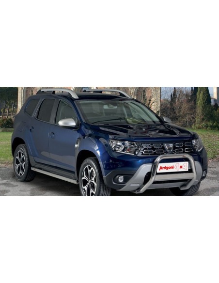 Bull Bar protezione anteriore inox lucido 60mm Dacia Duster 2018 2020