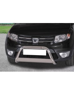 Bull Bar protezione anteriore inox lucido 60mm Dacia Sandero Stepway 2013 2