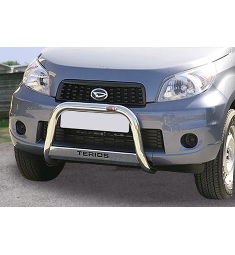 Bull Bar protezione anteriore inox lucido 60mm Daihatsu Terios dal 2009