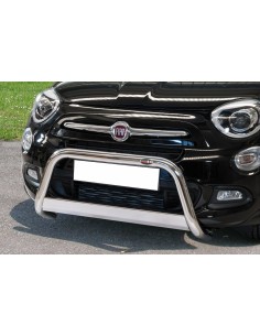 Bull Bar protezione anteriore inox lucido 60mm Fiat 500X dal 2015