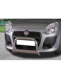 Bull Bar protezione anteriore inox lucido 60mm Fiat Doblo 2010 2015