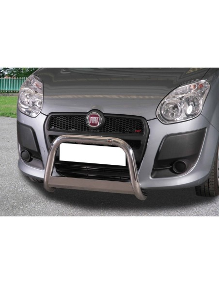 Bull Bar protezione anteriore inox lucido 60mm Fiat Doblo 2010 2015