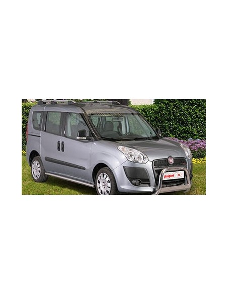 Bull Bar protezione anteriore inox lucido 60mm Fiat Doblo 2010 2015