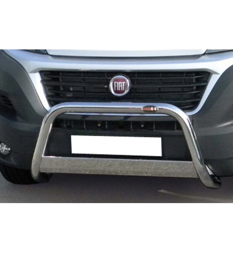 Bull Bar protezione anteriore inox lucido 60mm Fiat Ducato dal 2014
