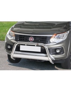 Bull Bar protezione anteriore inox lucido 60mm Fiat Fullback dal 2016