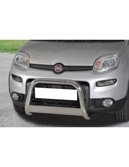 Bull Bar protezione anteriore inox lucido 60mm Fiat Panda dal 2013