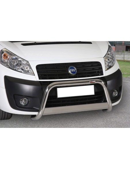Bull Bar protezione anteriore inox lucido 60mm Fiat Scudo 2006 2021