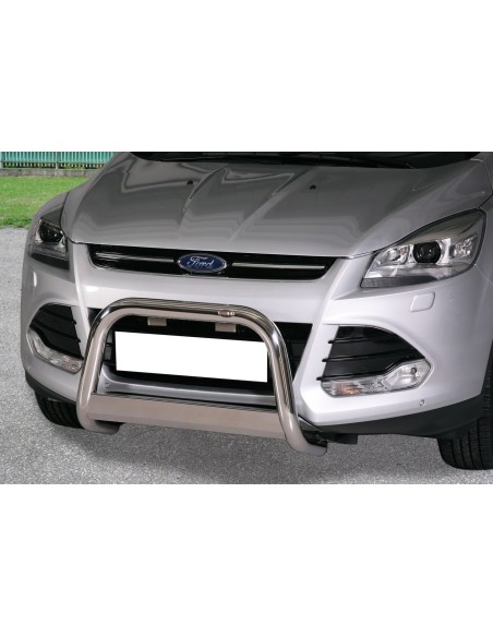 Bull Bar protezione anteriore inox lucido 60mm Ford Kuga 2013 2016