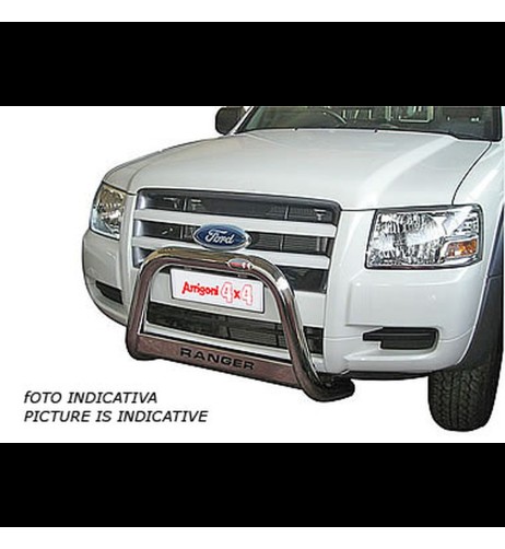Bull Bar protezione anteriore inox lucido 60mm Ford Ranger 1999-2006