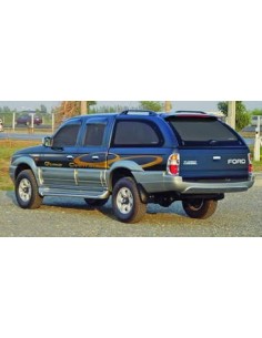 Bull Bar protezione anteriore inox lucido 60mm Ford Ranger 1999-2006 2