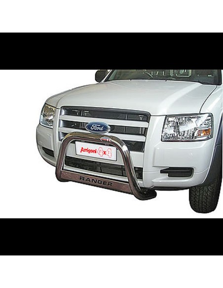 Bull Bar protezione anteriore inox lucido 60mm Ford Ranger 2007 2012