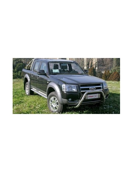 Bull Bar protezione anteriore inox lucido 60mm Ford Ranger 2007 2012