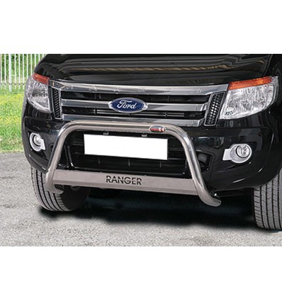 Bull Bar protezione anteriore inox lucido 60mm Ford Ranger 2012-2022