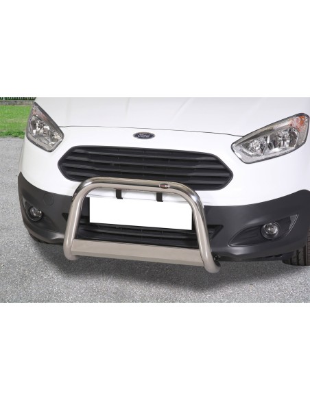 Bull Bar protezione anteriore inox lucido 60mm Ford Transit Courier 2014 20