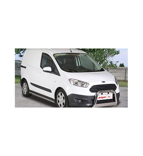 Bull Bar protezione anteriore inox lucido 60mm Ford Transit Courier 2014-2017